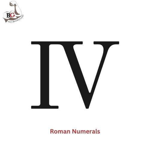 Roman Numerals Tattoo