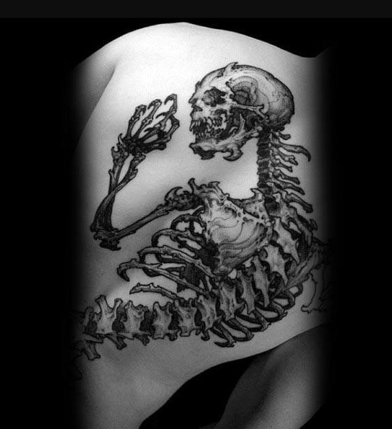 Anatomical Figures Tattoo